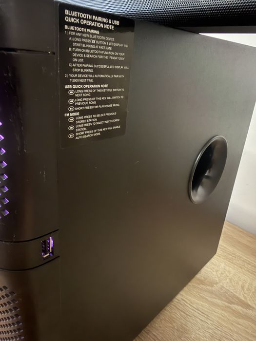 ТОНКОЛОНИ FENDA T200X bluetooth, радио, дистанционно, usb