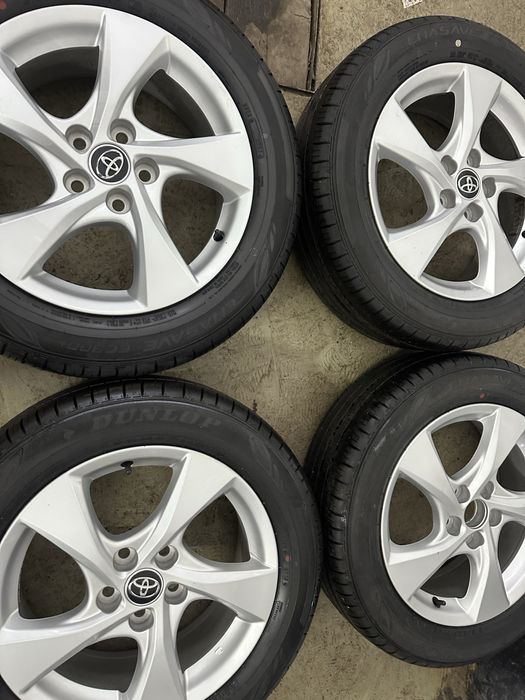 Set jante aliaj pe 17 originale Toyota