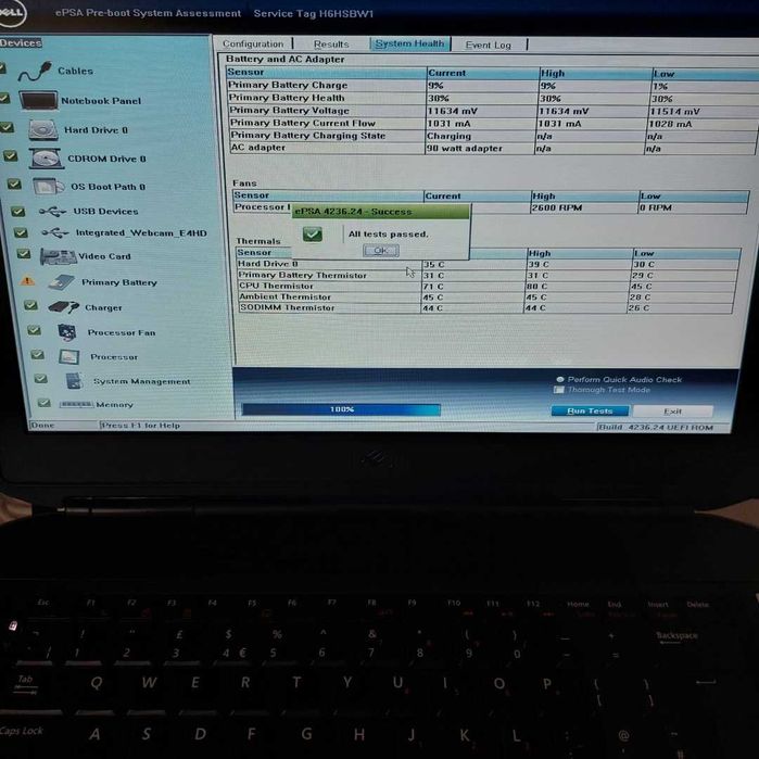 Dell Latitude E6520, E6440, E5430, E5510