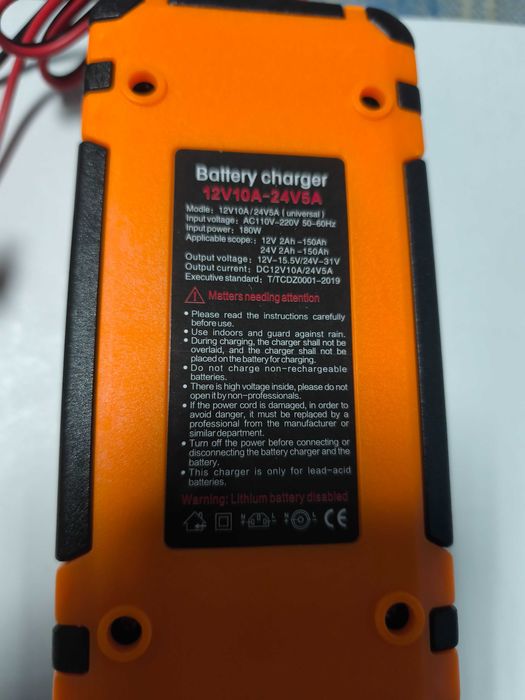 Redresor auto 12/24 V 10 A cu impuls inteligent