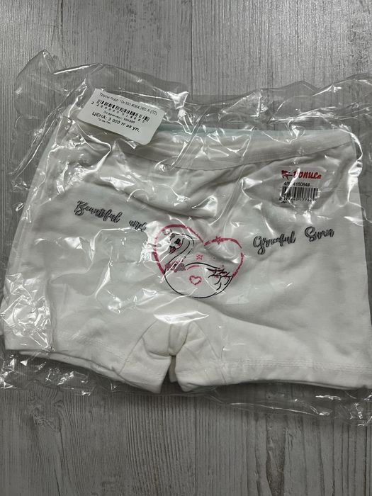 трусы для девочек новые 4 шт