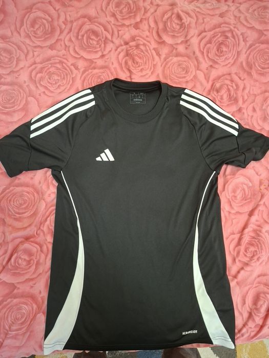 Tricou adidas Tiro24 negru – model sport, AEROREADY