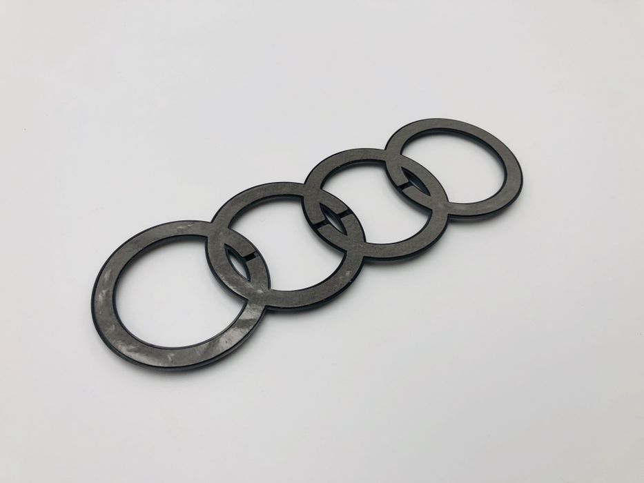 Emblema Audi spate negru 202 mm