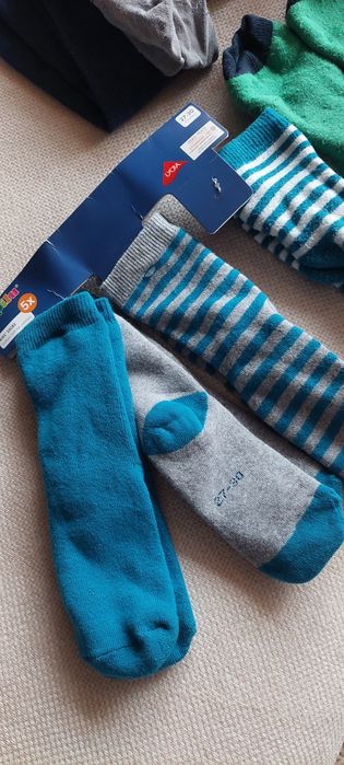 Зимни нови чорапи, ски чорапи, чорапогащници 4-6 г./110-116 см, 27-30н