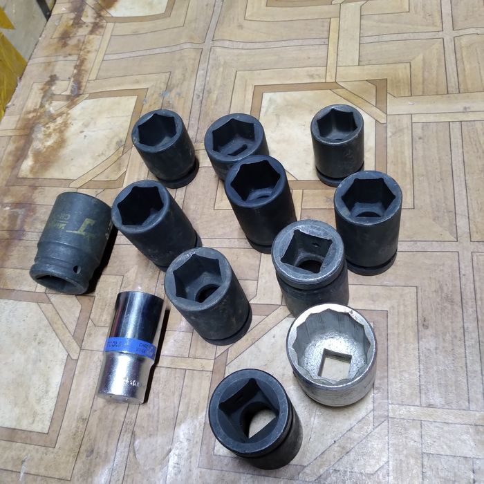 Головки торцовые разных размеров