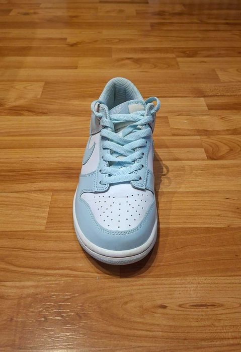 Маратонки-nike dunk low "light armory blue"