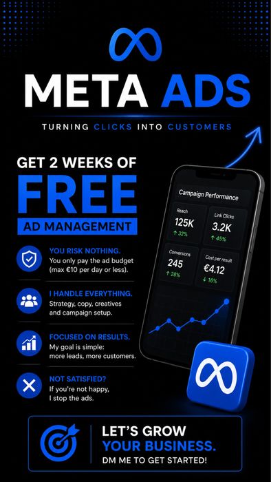 Administrare Meta Ads: Transformă Click-urile în Clienți | 2 Săptămâni GRATUIT