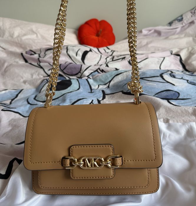Michael Kors Geantă crossbody Heather mică din piele