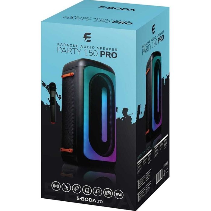 Boxa Karaoke E-Boda Party 150 Pro