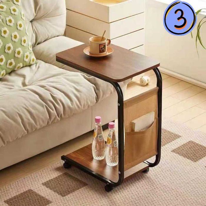 прикроватный столик журнальный столик на колесиках  письменный столик