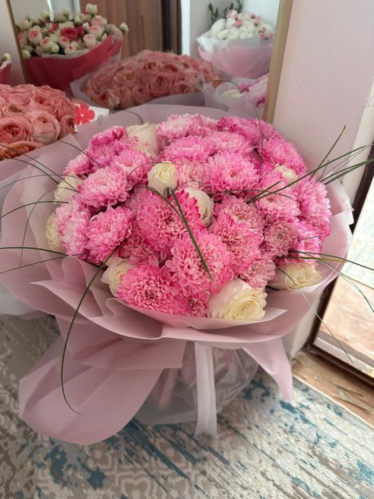 Продам б/у букеты с выписки с роддома