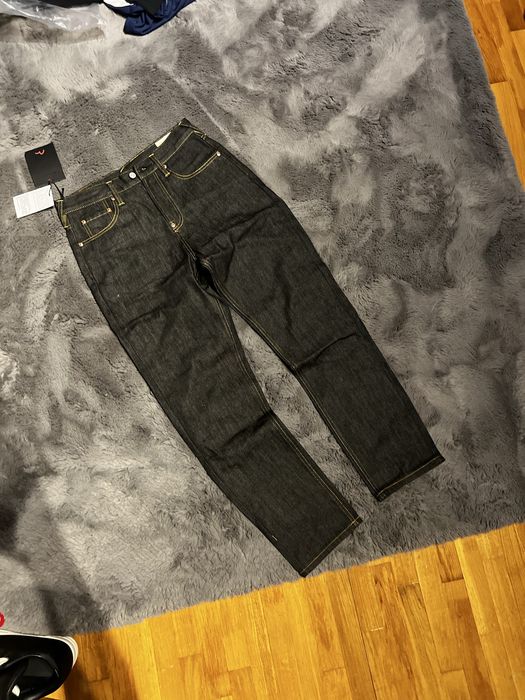 Evisu Raw Denim Blugi Jeans