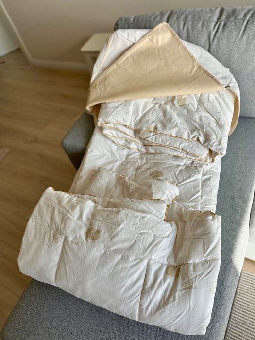 Вълнена олекотена завивка