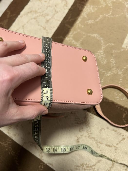 Geanta rucsac David Jones roz pudra