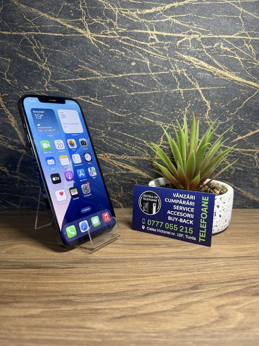 Iphone 12 Pro Max/128GB/ Garantie 2 Ani Centrul de Telefoane Turda/Rate