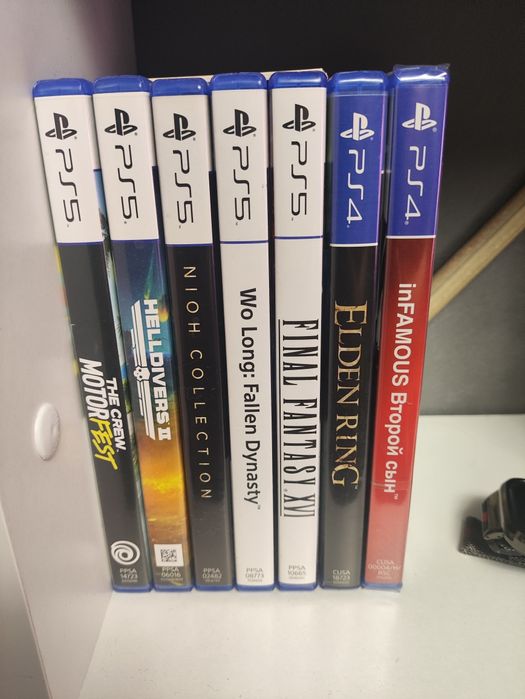 Продам диски ps5/ps4