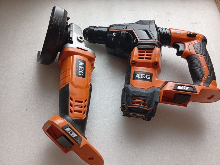 Rotopercutor și flex AEG 18 v