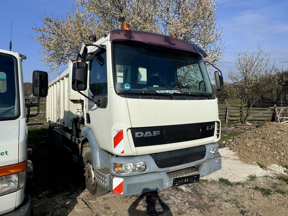 Schimb Daf basculabil cu macara 12 tone