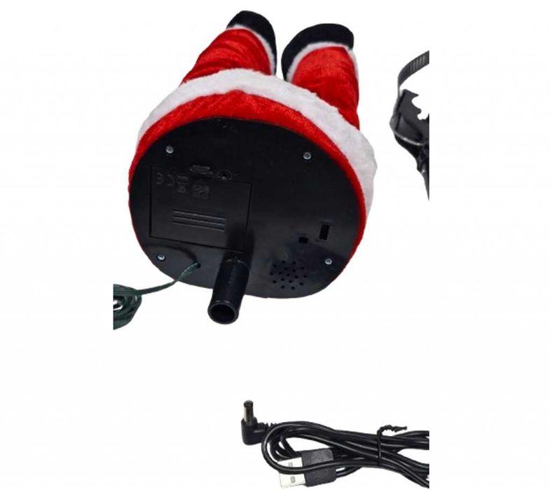 Заклещеният Дядо Коледа – Анимирани крака за вашето коледно дърво