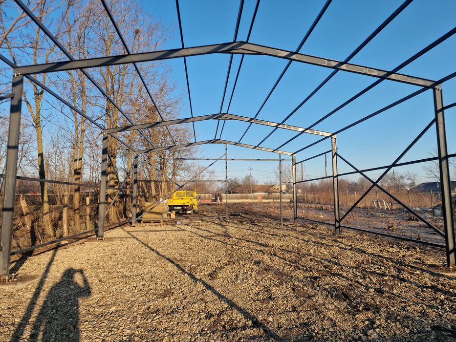 Structura hală metalică 8X20X4 2800e