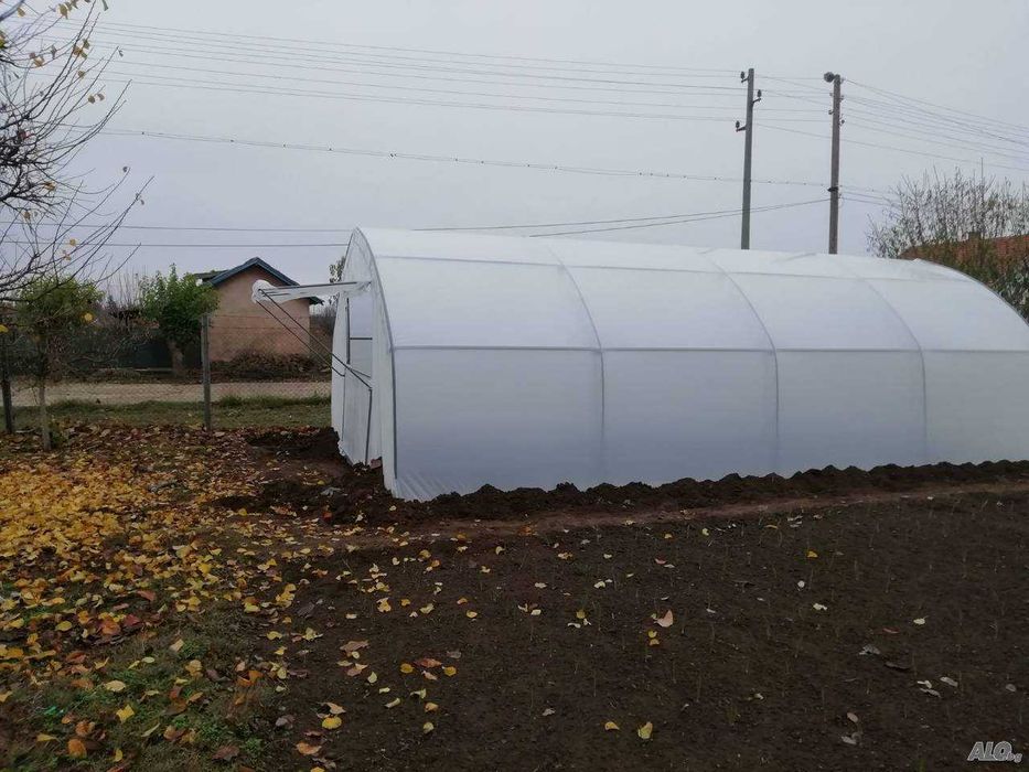 Полиетиленови Оранжерии Профицинк - 4м. ширина (оранжерия тип ”Хоби”)