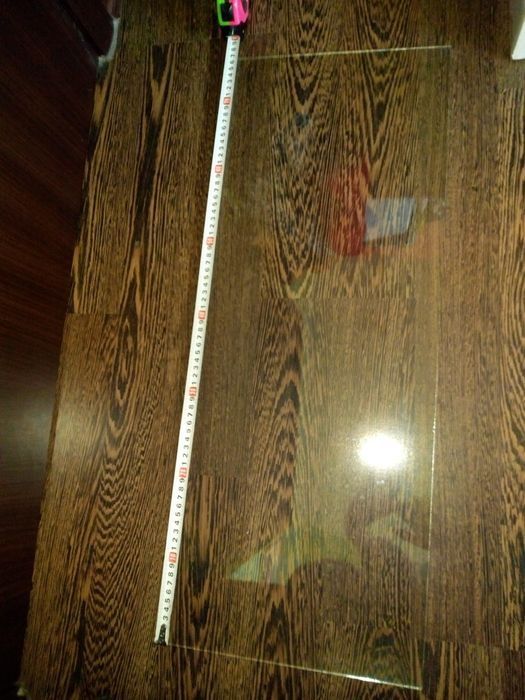 Стъклени рафтове 76.5/30см. от холна секция/цената е на бр.