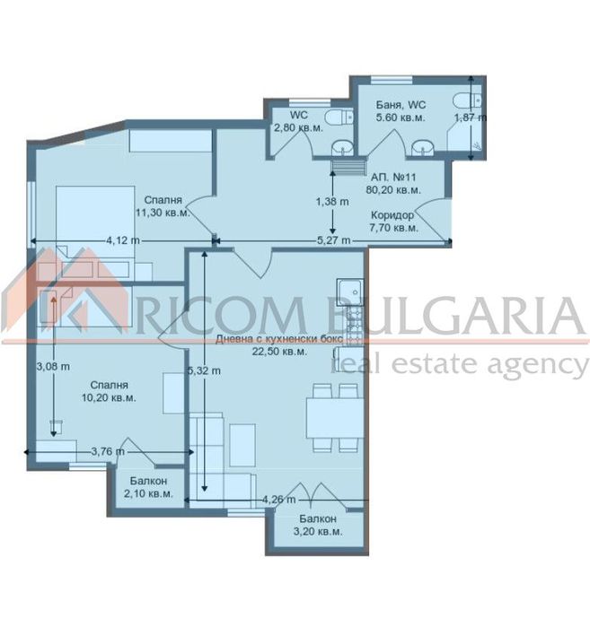 Продава се Тристаен апартамент в Варна, Бриз - 93 кв.м за 1882 €/кв.м - Снимка #1