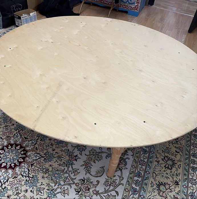 Жер стол, домалак стол