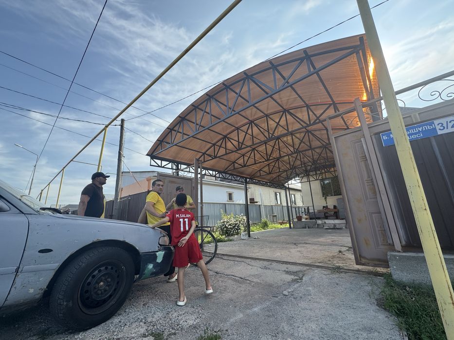 Навес ворота сварочные услуги