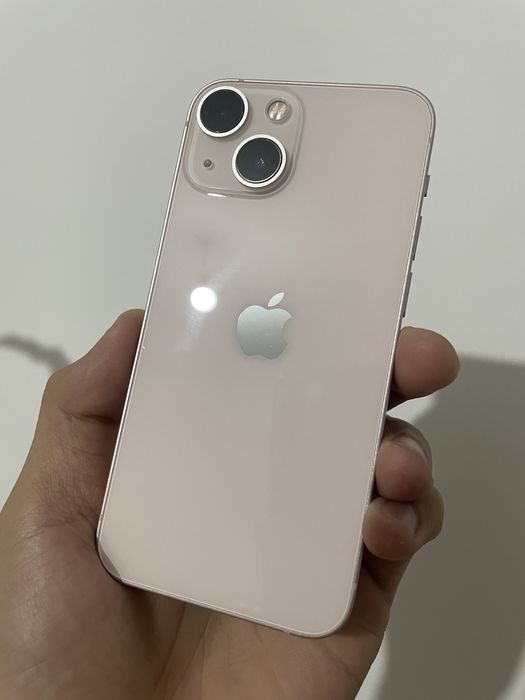 Розовый iphone 13 mini 128gb 100%