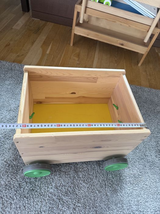 IKEA Flisat - cutie / lada depozitare jucarii cu roti