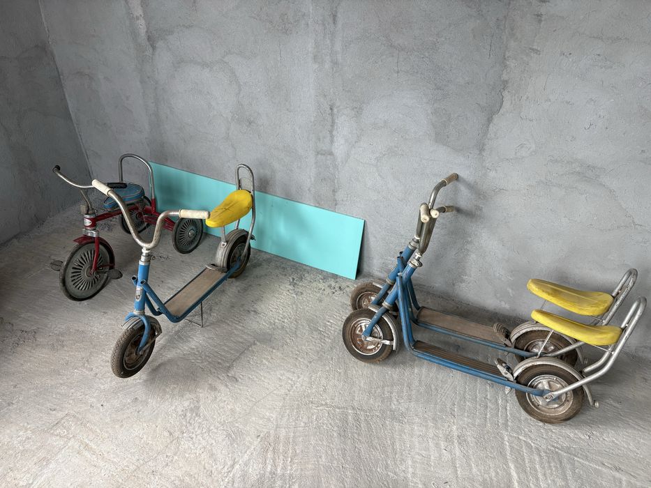 Ретро колички и тротинетки