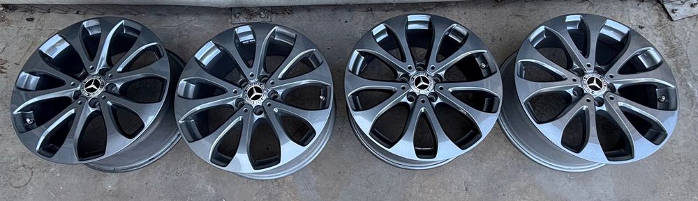 ОРИГИНАЛНИ джанти 18 ' цола 5x112 MERCEDES BENZ / Мерцедес 8J ET38 + датчици