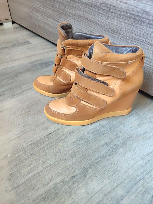 giuseppe zanotti маратонки на платформа и buffalo 38/39