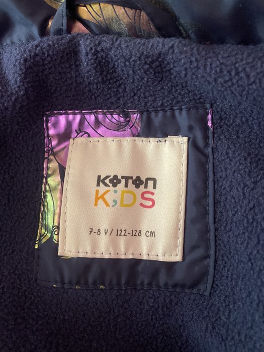 куртка детская демисезон девочкам 6-8 лет