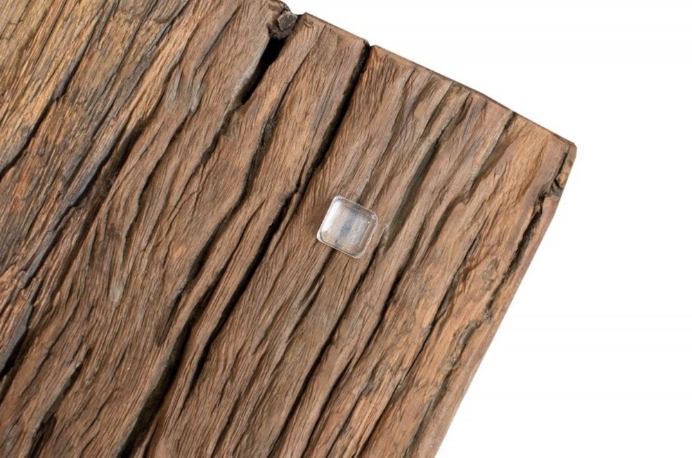 Masa dining maro/argintie din lemn + sticla 100x180 cm Euphoria Barrac