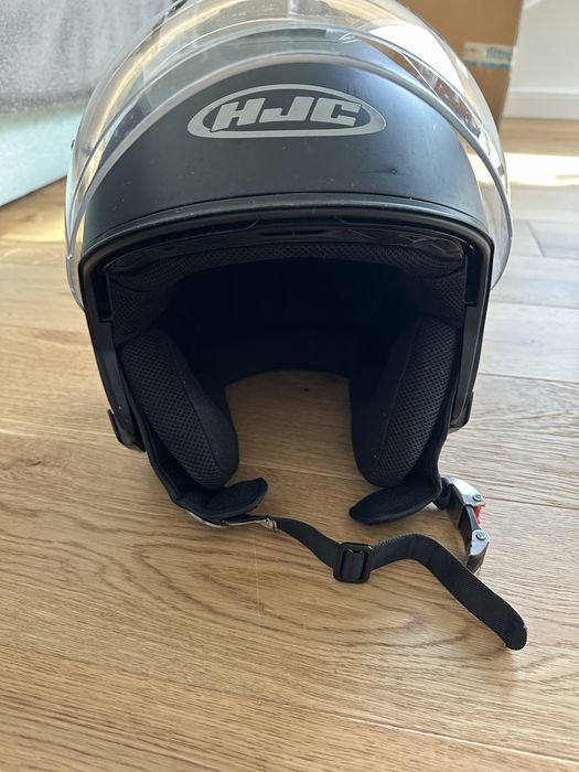 Vand casca HJC cu viziera si ochelari