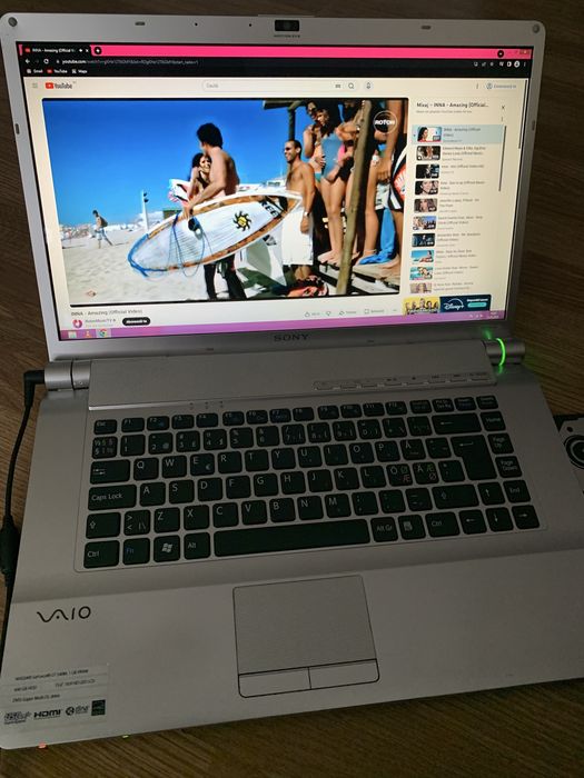 Laptop Sony Vaio display 15,6 led,500gb mem,4gb ram ddr3 cu incarcator