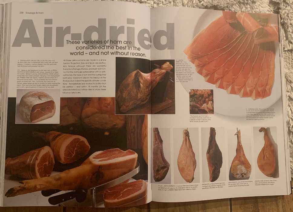 Album/Enciclopedie FOOD engl 38/30cm nefolosita carte bucate ingredien