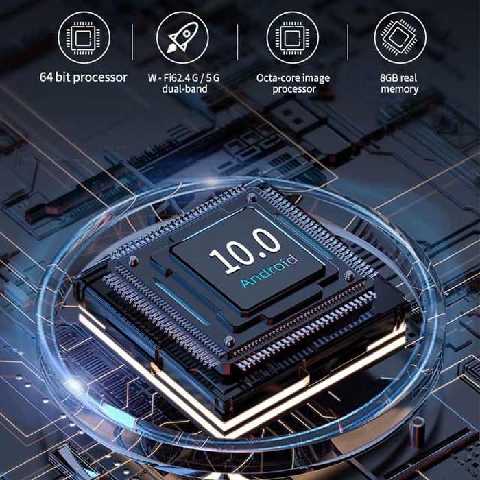 Smart TV BOX Wi-Fi Bluetooth Проектор 8K