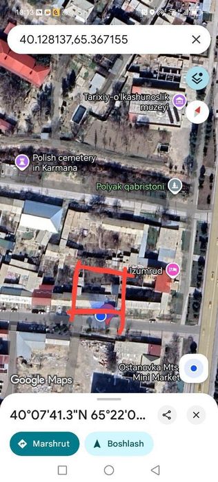 Mts ko'chada joylashgan xovli srochna sotiladi