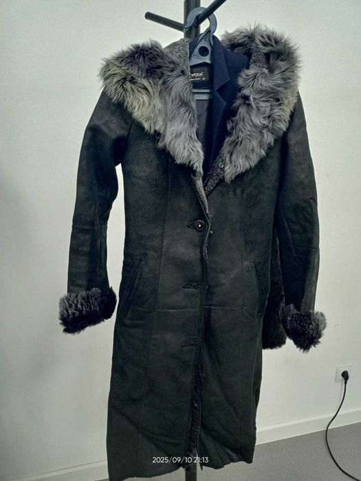 Продам дубленку, длинная
