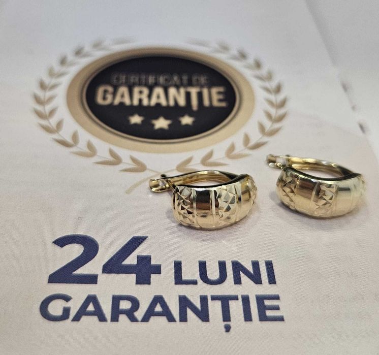 Cercei din aur (AG32 B28745.1) 2 ANI GARANTIE!