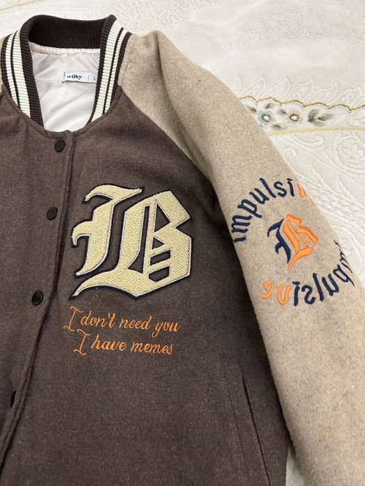 Бомбер модный от бренда Wilky