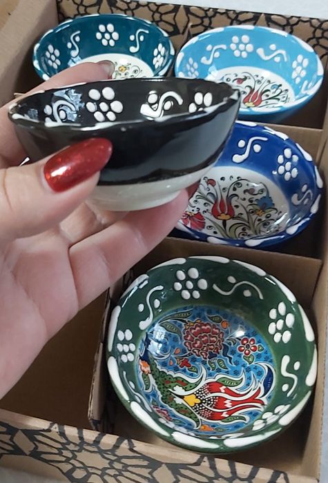 Комплект Керамични купички в кутия