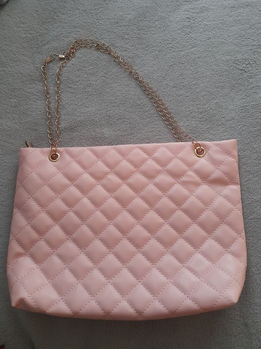 Розова мини чанта