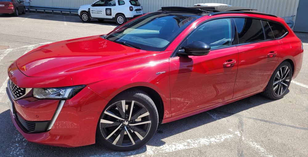 Peugeot 508 plug in hybrid 2020 GT, automat , piele, încălzire, masaj, trapă