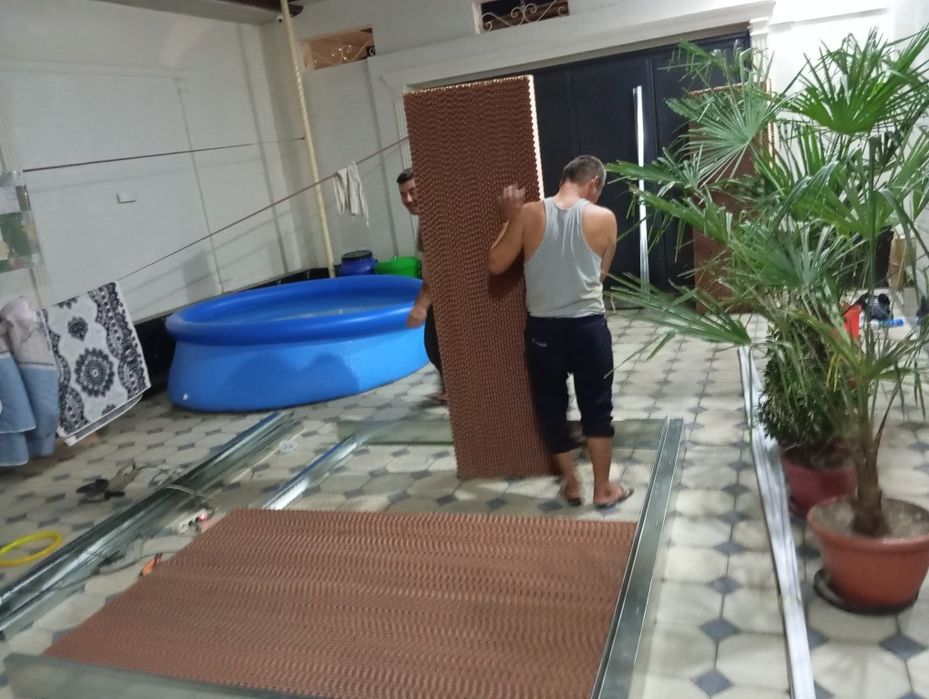 Вентилятор,гофралар ,совутиш тизими