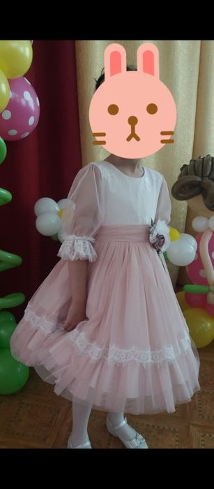 Платье для девочки 6-7 лет