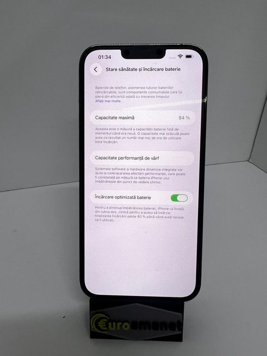 Telefon mobil Apple iPhone 13 Pro Max, 512GB, 5G, Baterie 84% -I-